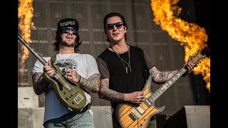 Avenged Sevenfold  Afterlife Syn Solo FIRENZE ROCKS [upl. by Denby]