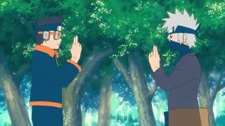 4K 200FPS Kakashi vs Obito Full Fight [upl. by Refinej732]