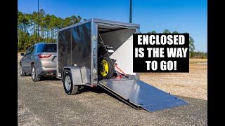 Harbor Freight Utility Trailer Build DIY utilitytrailer [upl. by Welles755]