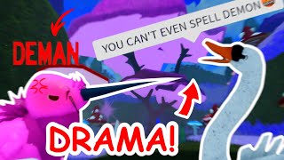 DRAMA on Feather Family Roblox [upl. by Aisenet]