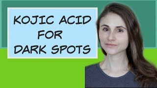 KOJIC ACID FOR DARK SPOTS amp HYPERPIGMENTATION DR DRAY [upl. by Strain]