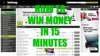 Betway Strategy  How to make MONEY in 15 minutes [upl. by Arron]