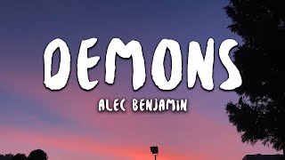 Alec Benjamin  Demons Lyrics [upl. by Livvie618]