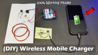 How to make Wireless Mobile Charger [upl. by Recha367]