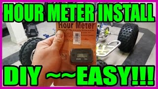 How To Install an Hour Meter  EASY [upl. by Ociral]