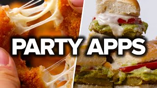 6 Vegetarian Party Appetizers [upl. by Aryaz514]