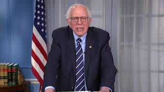 Sen Sanders Responds to Trumps Congressional Address [upl. by Aeduj]