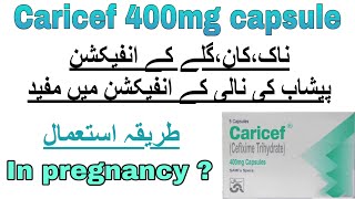 caricef 400 mg capsule uses in urdu Cefixime capsuleTreat infectionsHow to use side effects [upl. by Derrick]