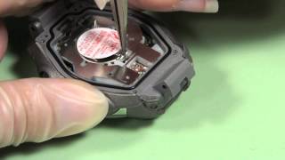 How to Change a CTL1616 Rechargeable Watch Battery in a Casio GShock [upl. by Tomlinson964]