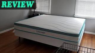 Linenspa 8 Inch Memory Foam amp Innerspring Hybrid Mattress 2020 Review [upl. by Stochmal]