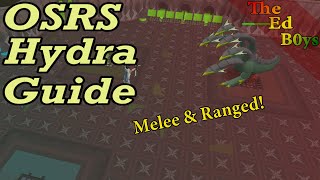 OSRS Alchemical Hydra Guide Ranged amp Melee  How I Fight The Hydra Boss [upl. by Lamar]