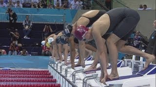 Womens Swimming 50m Freestyle  SemiFinals  London 2012 Olympics [upl. by Adnaw226]