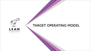 Target Operating Model [upl. by Shaylynn]