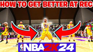 How to Get Better at Rec in NBA 2K24 [upl. by Otreblide]