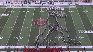 The Ohio State University Marching Band Michael Jackson Tribute Oct 19 2013 [upl. by Bremer]