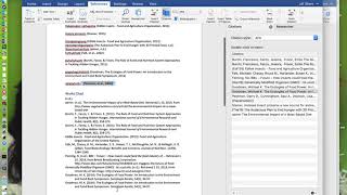 Updating Bibliography in Word [upl. by Rochus773]