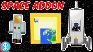 SPACE PE Addon BedrockMCPEXbox Minecraft [upl. by Aisnetroh]