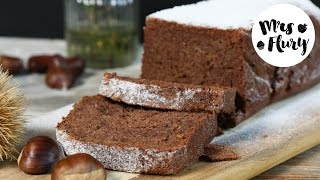 Saftiger MarroniKastanien Kuchen ohne Mehl  glutenfrei  Kastanienkuchen [upl. by Nancey270]