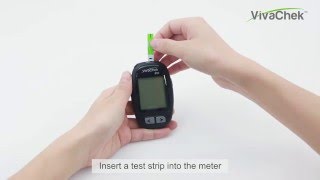 How to use your VivaChek Ino Blood Glucose Monitoring System [upl. by Orimlede11]