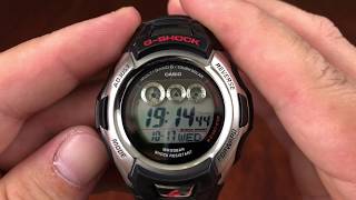 How To Set Up Casio Watch  Solar Atomic G Shock [upl. by Omura683]