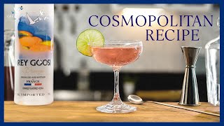 Citrusy Cosmopolitan Cocktail Recipe  Grey Goose Vodka [upl. by Beesley524]