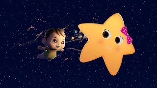 Twinkle Twinkle Little Star  Kids Songs amp Nursery Rhymes  Lellobee [upl. by Orips794]