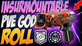 Insurmountable VOID SIDEARM PvE God Roll  Destiny 2 Revenant [upl. by Dulcea]