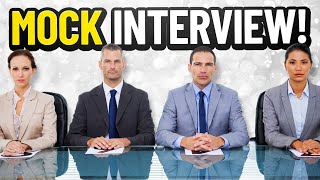 MOCK INTERVIEW QUESTIONS amp ANSWERS 10 Common Interview Questions and SAMPLE ANSWERS [upl. by Zetrauq]