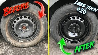 How To Make Your Steel Wheels Look New Again [upl. by Anelah]