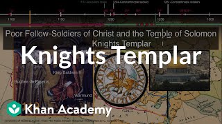 Knights Templar  World History  Khan Academy [upl. by Relyk127]