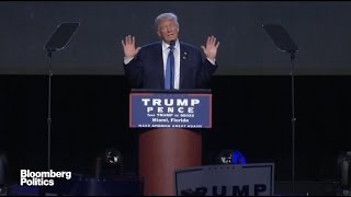 Deplorable Entrance Trump Takes Stage to ‘Les Mis’ Song [upl. by Sofia]