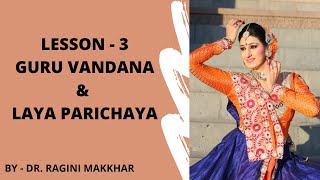 Kathak Tutorial Lesson 3 [upl. by Margaretha]