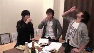 Drunk Hanae Natsuki with Osaka Ryouta and Taishi Murata ENG [upl. by Patrica]