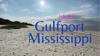 Gulfport Mississippi Travel Review of Jones Park Long Beach and Ken Combs Pier🌎🌴✨ [upl. by Hubey]