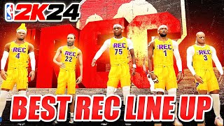 CREATING THE BEST BUILDS 1  5 FOR REC NBA2K24 [upl. by Cattima]