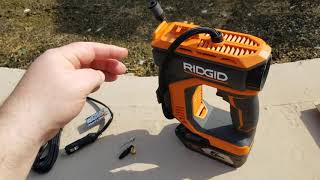 RIDGID DIGITAL INFLATOR REVIEW [upl. by Aitsirt945]