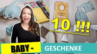 🎉 KOSTENLOS 10 Unwiderstehliche Babygeschenke zum Selbernähen [upl. by Otrebogad838]