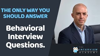 Behavioral  Competency Interview Questions And Answers How To Handle Them [upl. by Tasiana180]