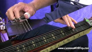 Blues Grooves  Open G  Lap Steel or Dobro [upl. by Avrenim]