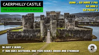 Caerphilly Castle  The Largest in Wales 2nd in Britain [upl. by Sig]