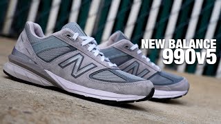 Underrated Shoe of the Year New Balance 990V5 Review [upl. by Seltzer629]