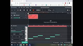 Bandlab lesson  How to use the MIDI note editor [upl. by Bork]