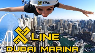 XLINE Dubai Zipline 2021 [upl. by Salisbarry]