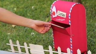 Haz tu propio buzon para cartas  DIY Mailbox [upl. by Ydissac515]