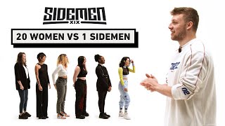 20 WOMEN VS 1 SIDEMEN HARRY EDITION [upl. by Arahas]