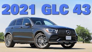 2021 Mercedes Benz GLC 43 REVIEW  Test Drive [upl. by Adleremse880]