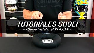 Tutoriales Shoei  Instalacion Pinlock [upl. by Nerfe]