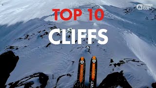 FREERIDE WORLD TOUR  TOP 10 CLIFFS ALL TIME [upl. by Nol115]