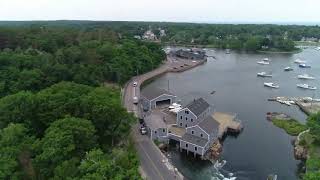 Cohasset MA Flyover Drone Video [upl. by Aehtrod]