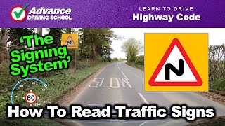 How To Read Traffic Signs  Learn to drive Highway Code [upl. by Nnylatsyrk255]